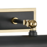 Judy Medium Picture Light 16", Aged Brass and Old Bronze