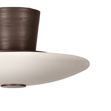Kylo LED Semi-Flush 16", Bronze