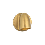 Magnus Wall Sconce 5", Textured Aged Brass
