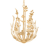 Annelise Chandelier 14", Gold Leaf