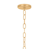 Annelise Chandelier 14", Gold Leaf
