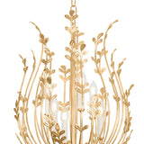 Annelise Chandelier 20", Gold Leaf