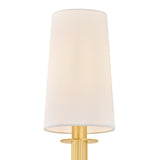 Polly Plug-In Wall Sconce 43", Aged Brass