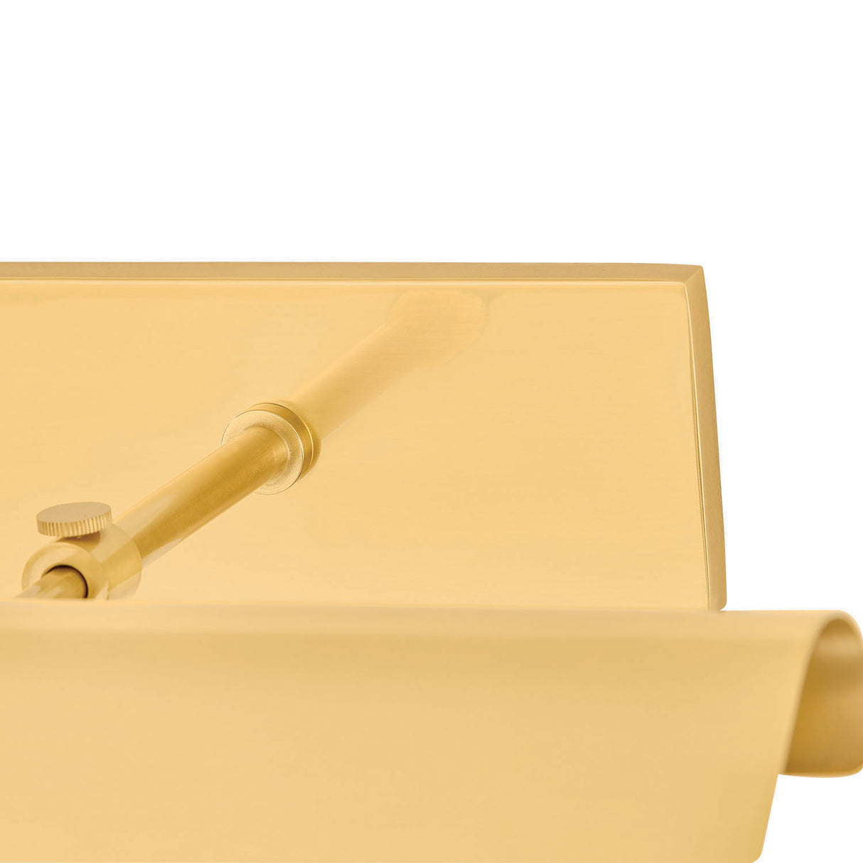 Quentin Medium LED Picture Light 16", Aged Brass