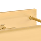 Quentin Large LED Picture Light 24", Aged Brass