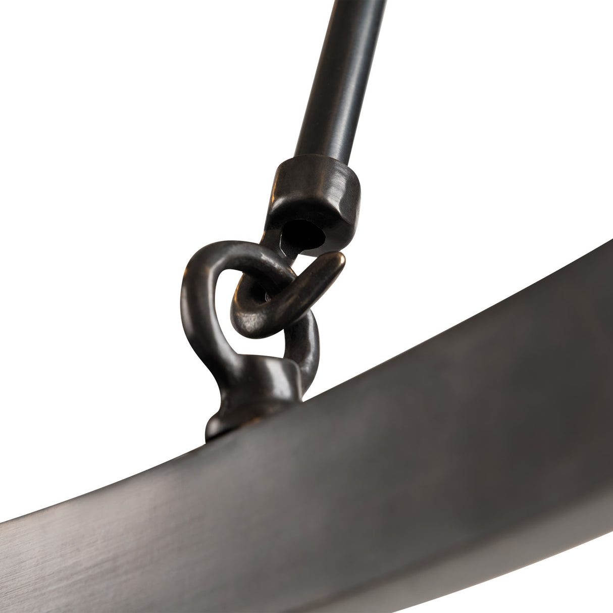 William 6 Light Ring Chandelier 36", Old Bronze