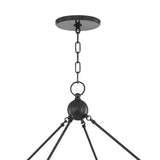 William 16 Light Ring Chandelier 58", Old Bronze