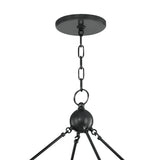William Two-Tier Ring Chandelier 58", Old Bronze
