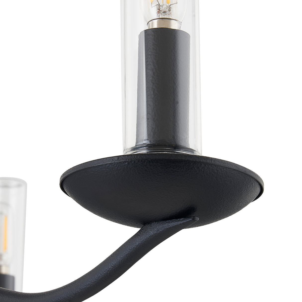 Tamsin Outdoor Chandelier 36", Forged Iron