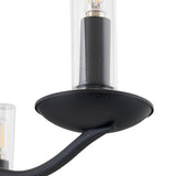 Tamsin Outdoor Chandelier 36", Forged Iron