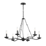 Tamsin Outdoor Chandelier 36", Forged Iron