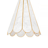 Winifred Pendant 10", Aged Brass