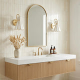 Winifred Wall Sconce 12", Aged Brass