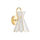 Winifred Wall Sconce 12", Aged Brass