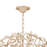Genevieve Chandelier 30", Natural Rope and Coco Shells