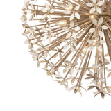 Genevieve Chandelier 40", Natural Rope and Coco Shells