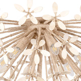 Genevieve Semi-Flush 30", Natural Rope and Coco Shells