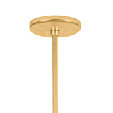 Reverie 10 Light LED Chandelier 63", Gold Leaf