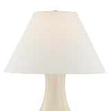 Lucille Table Lamp, Glossy Cream