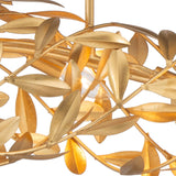 Alison Linear Chandelier 50", Antique Gold