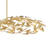 Alison Linear Chandelier 50", Antique Gold