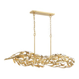 Alison Linear Chandelier 50", Antique Gold
