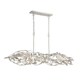 Alison Linear Chandelier 50", Antique Silver