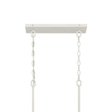Alison Linear Chandelier 50", Matte White