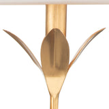 Alice Vanity Wall Sconce 21", Antique Gold and Opal Glass