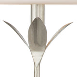 Alice Vanity Wall Sconce 21", Antique Silver and Opal Glass