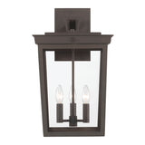 Radcliffe Outdoor Wall Light, Large 20", Old Bronze