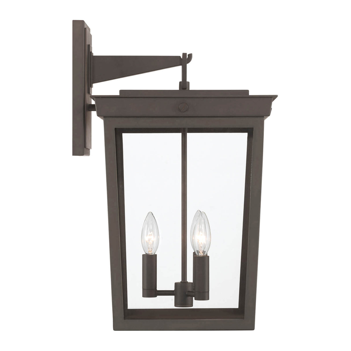 Radcliffe Outdoor Wall Light, Large 20", Old Bronze