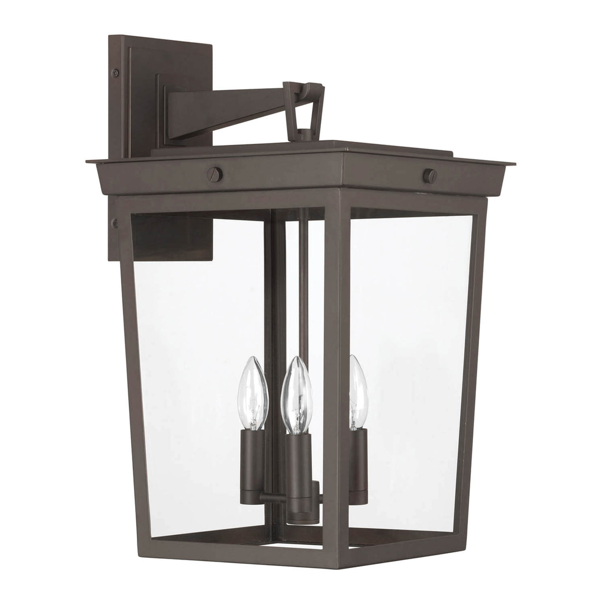 Radcliffe Outdoor Wall Light, Large 20", Old Bronze