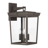 Radcliffe Outdoor Wall Light, Large 20", Old Bronze