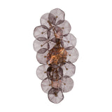 Layla Wall Sconce 23", Smoke Glass