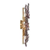 Layla Wall Sconce 23", Smoke Glass