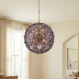 Layla Extra Large Pendant 28", Smoke Glass