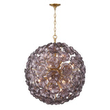 Layla Extra Large Pendant 28", Smoke Glass