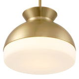 Elody Medium Pendant 15", Brass