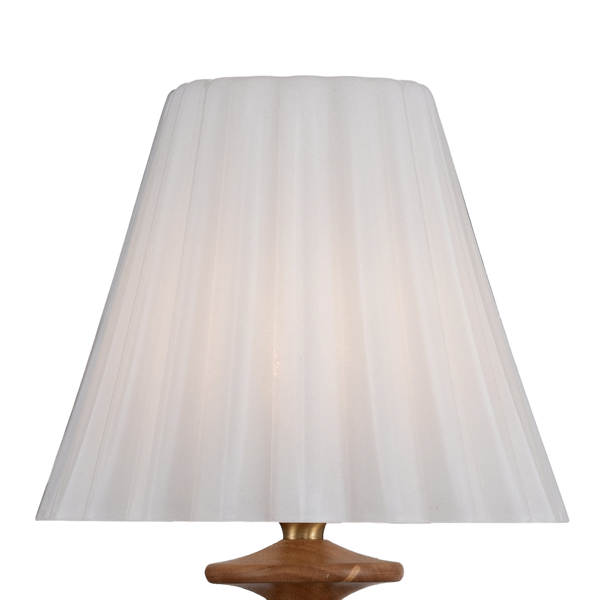 Callum Wall Sconce 17", Natural Wood and Strie Glass