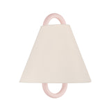 Lucia Wall Sconce 12", Blush