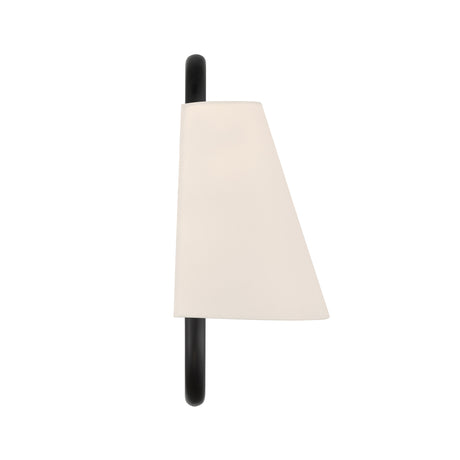 Lucia Wall Sconce 12", Matte Black