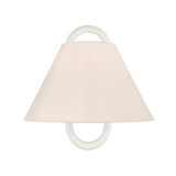 Lucia Wall Sconce 12", Matte White