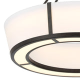 Hoyt LED Pendant 24", Black