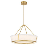 Hoyt LED Pendant 24", Antique Gold