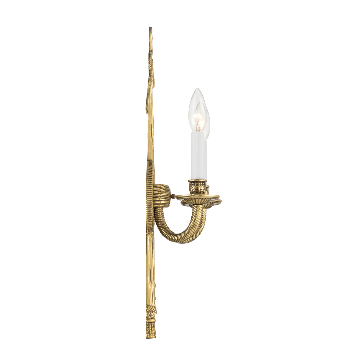 Etta 2 Light Wall Sconce 21", Heirloom Brass