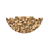 Florence Flush Mount 16", Soft Brass