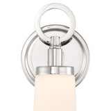 Finnian LED Wall Sconce 13", Polished Nickel