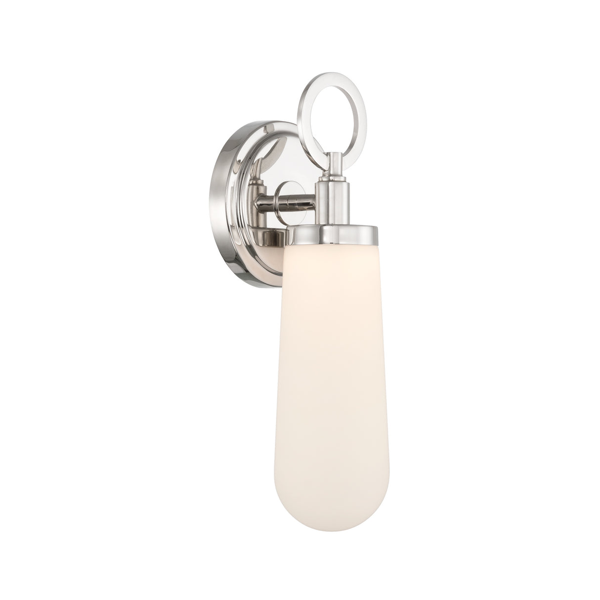 Finnian LED Wall Sconce 13", Polished Nickel