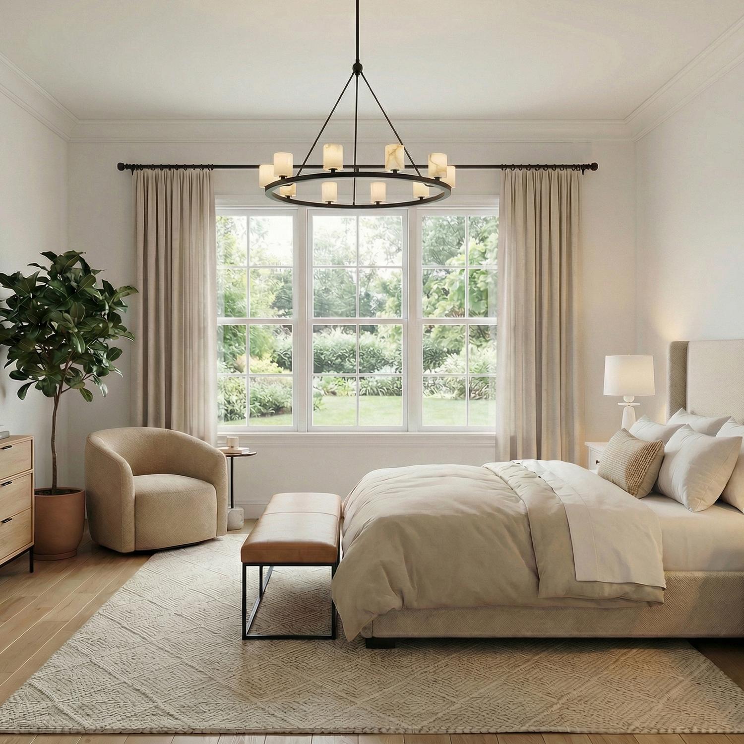 Arlo 10 Light Ring Chandelier 35